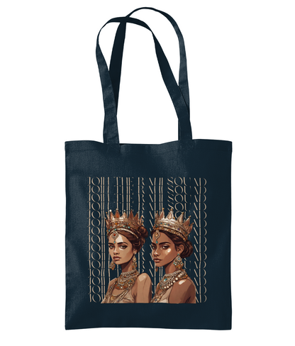 South Asian Art - Brown Join The Rani Squad Tote Bag