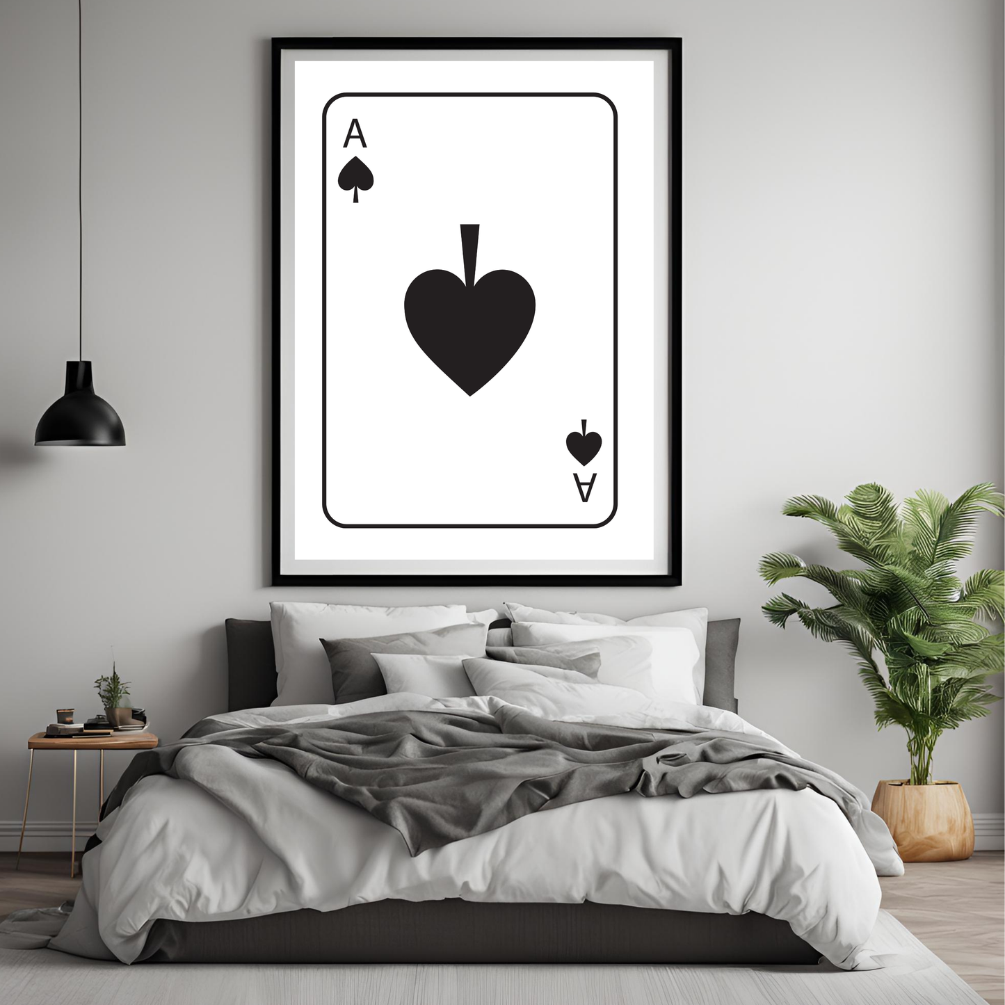 Playing Card Wall Art - Instant Digital Download