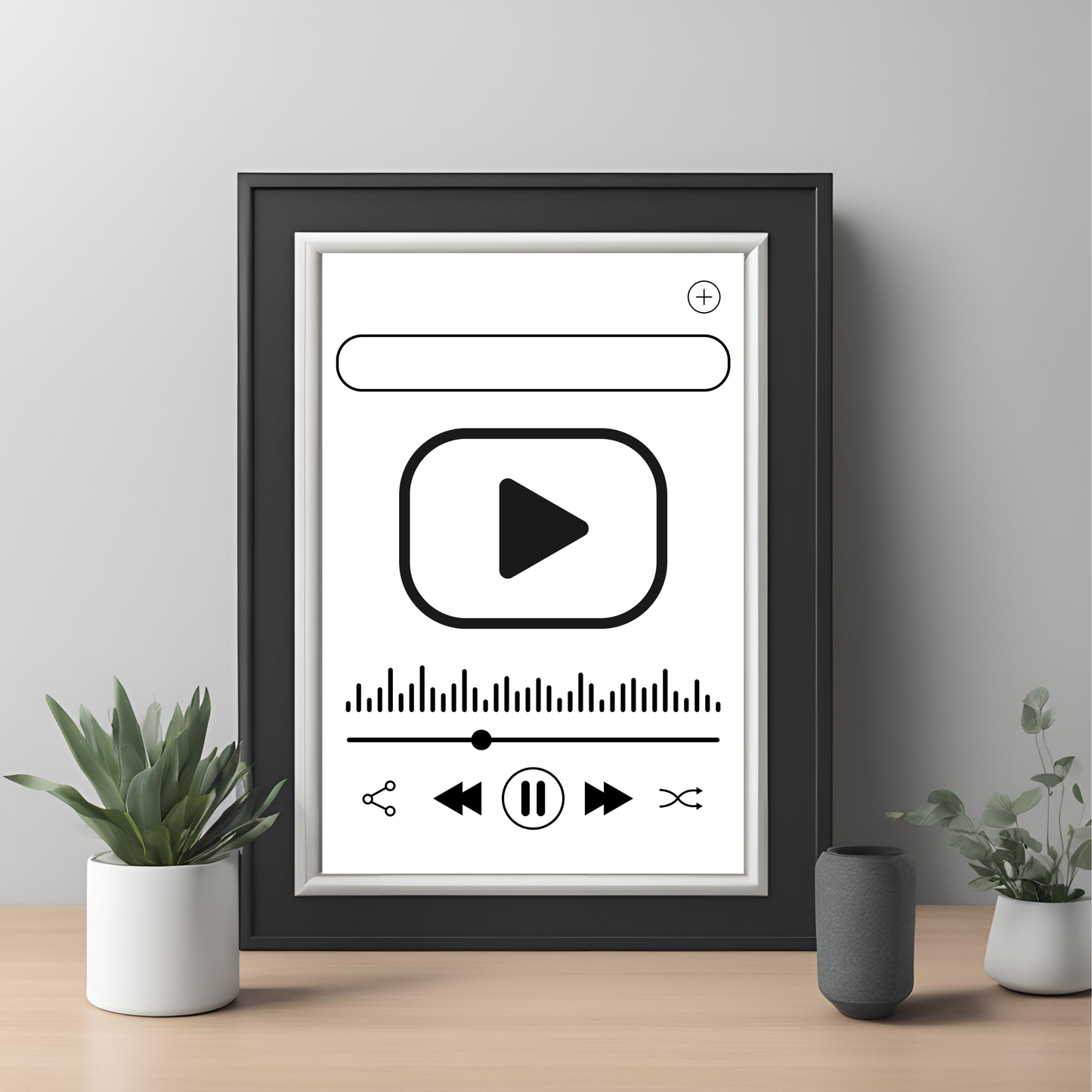 Music Playlist Wall Art Digital Download