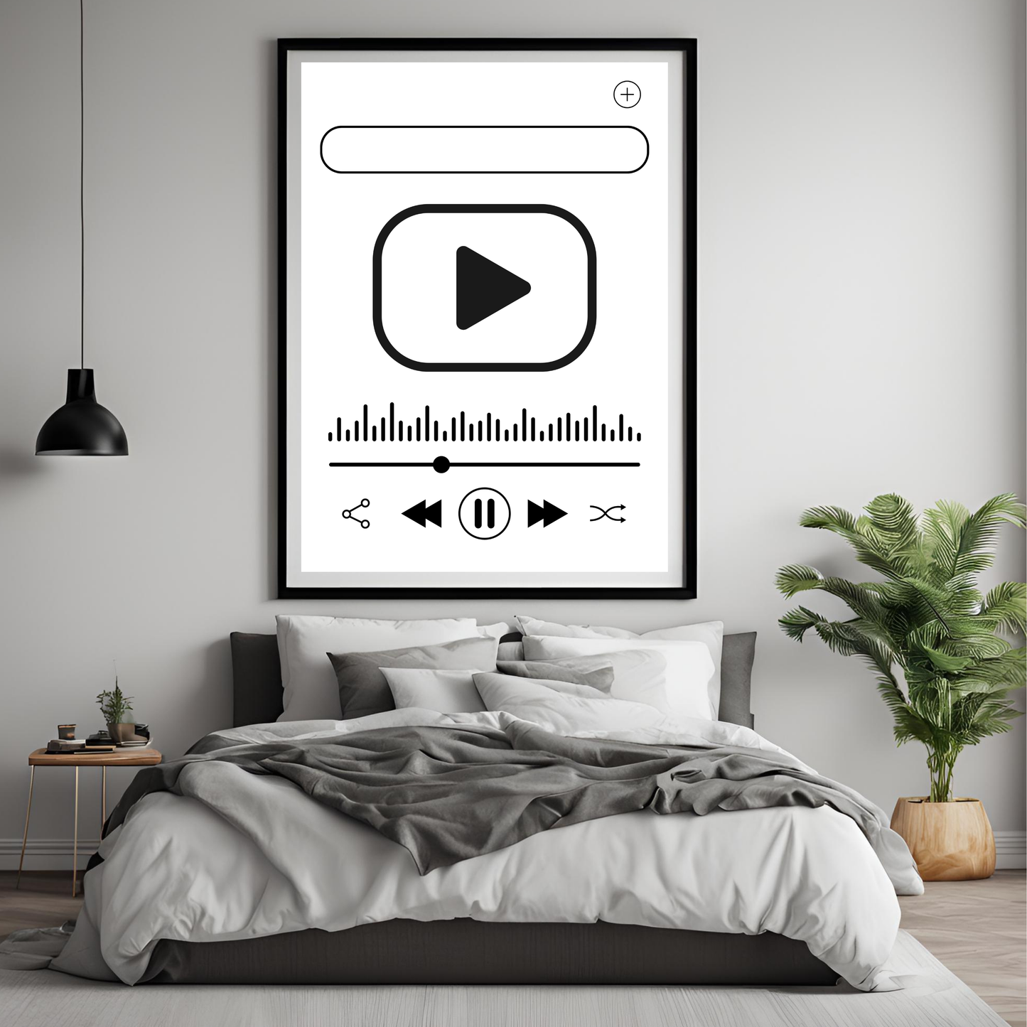 Music Playlist Wall Art Digital Download