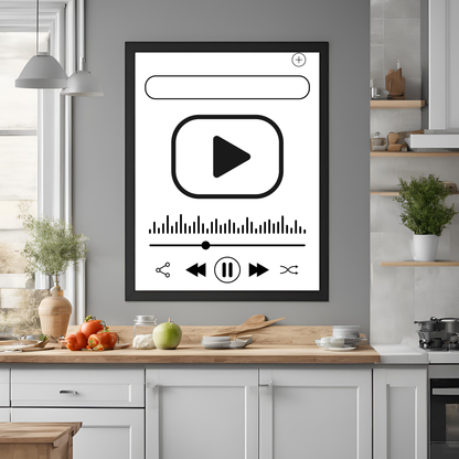 Music Playlist Wall Art Digital Download