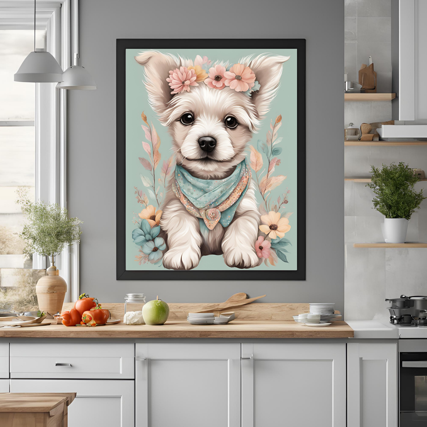 Pets Nursery Wall Art Digital Download Pack of 8