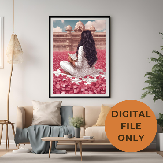 Pakistani Poet - Digital Printable Wall Art