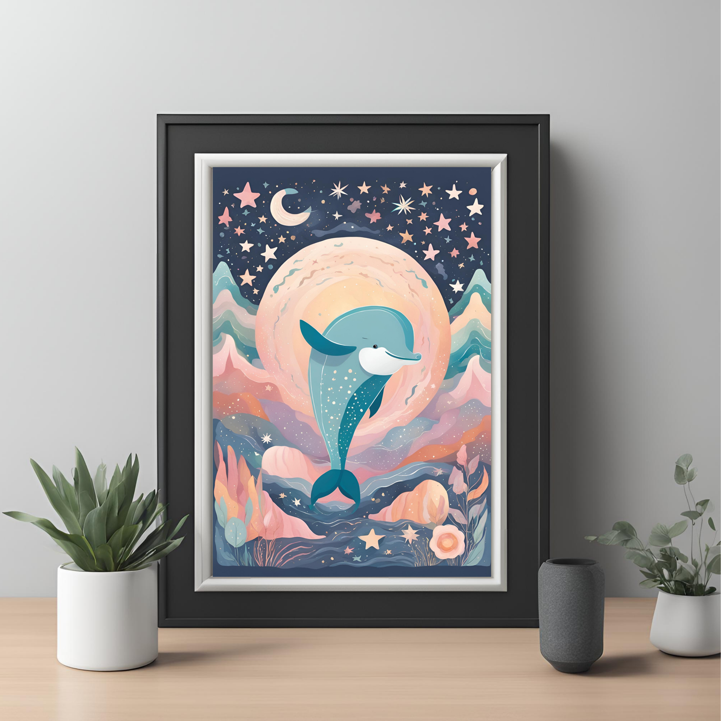 Under The Sea Nursery Wall Art Digital Download Pack - 26pcs