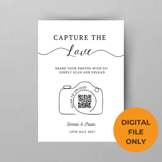 Capture the Love Digital Download - Online Template