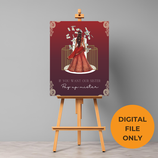 Doli Entrance Board Digital Download - Online Template