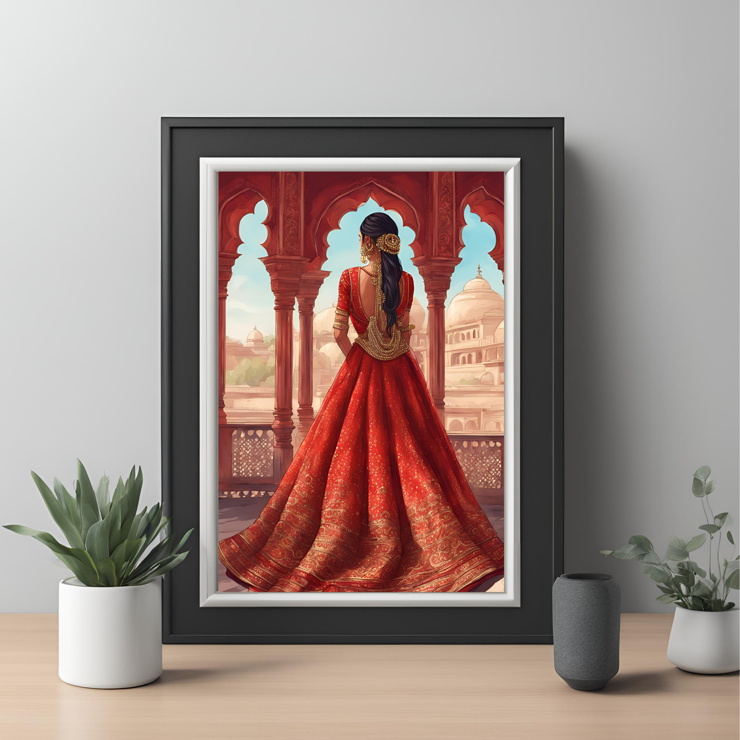 Pakistani Princess - Digital Printable Wall Art