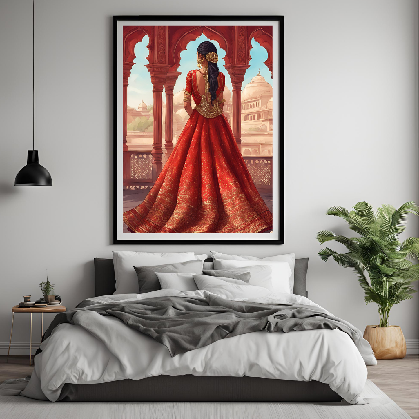 Pakistani Princess - Digital Printable Wall Art