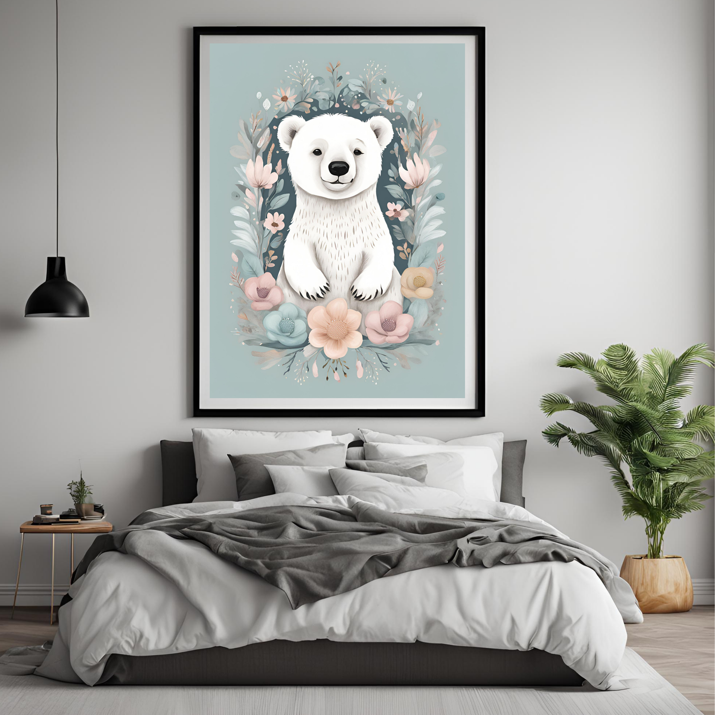 Arctic Animals Wall Art Digital Download Pack 6pcs