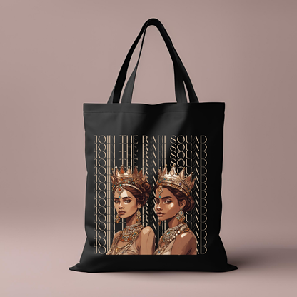 South Asian Art - Brown Join The Rani Squad Tote Bag