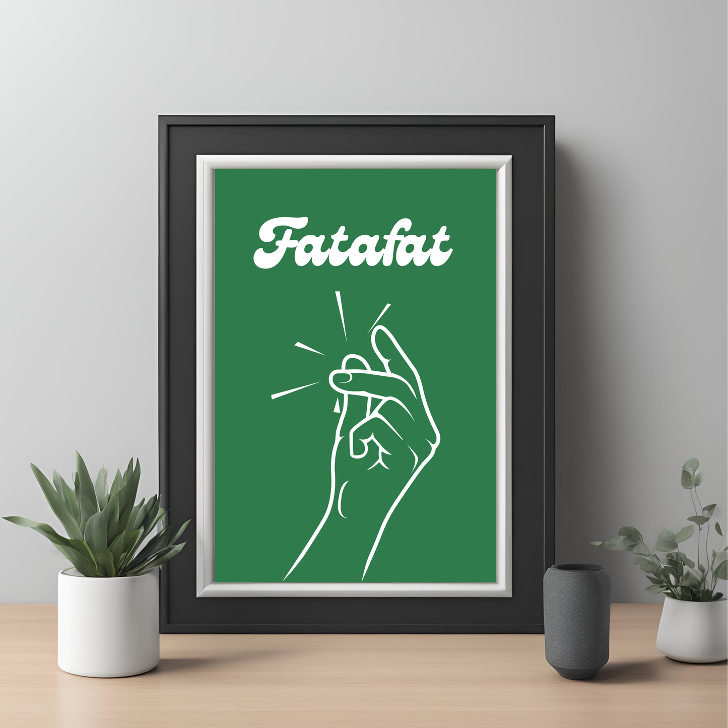 Fatafat Coloured Wall Art - Digital Download