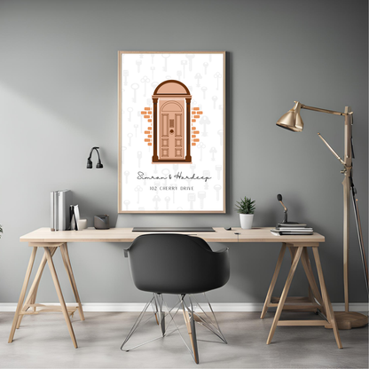 New Home Customisable Print Digital Template