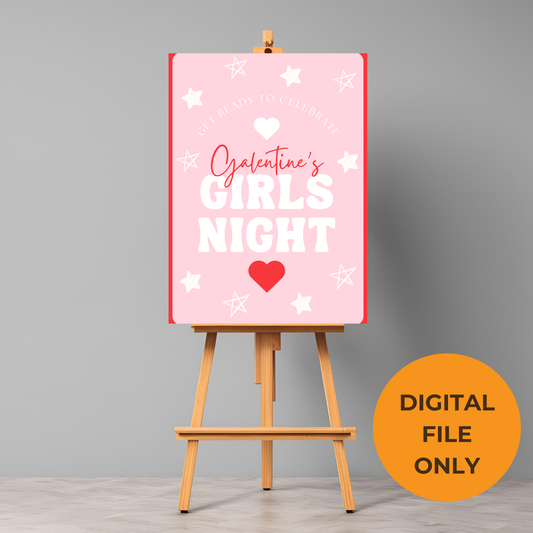 Galentines Party Sign