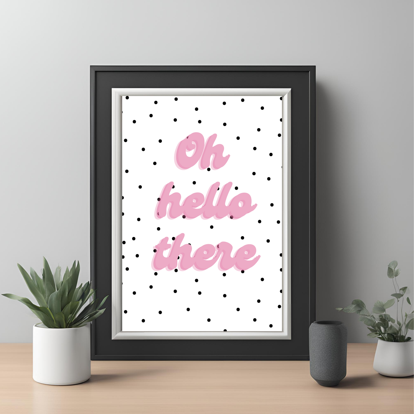 Pink Funny Quote Wall Art Digital Download