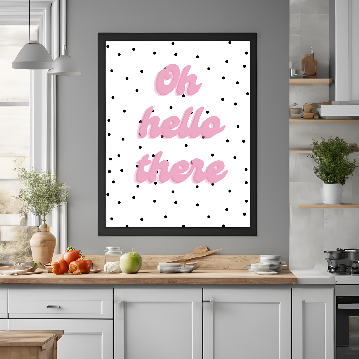 Pink Funny Quote Wall Art Digital Download