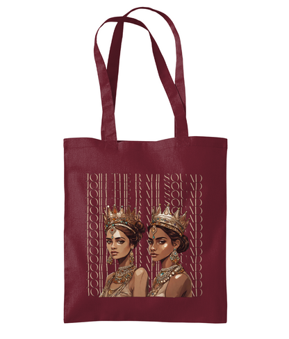 South Asian Art - Brown Join The Rani Squad Tote Bag